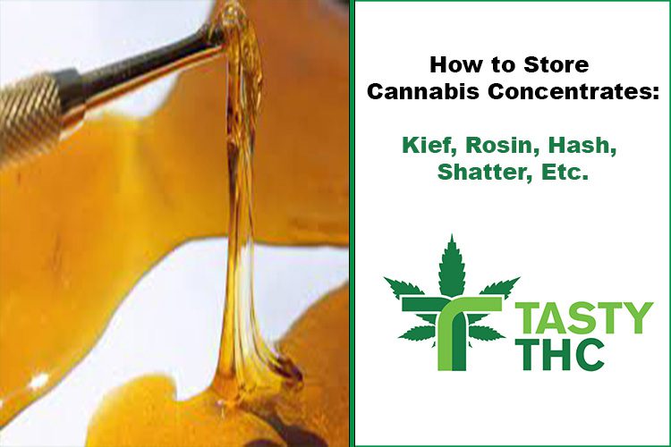 How to Store Cannabis Concentrates: Kief, Rosin, Hash, Shatter, Etc.